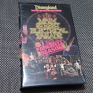 Disneyland Presents Main Street Electrical Parade VHS - Black and Multicolor